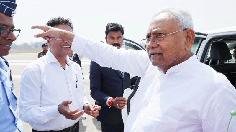 Nitish Kumar has chosen the right time to move to Delhi.