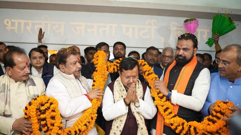 Bihar’s Pride Rises: Nitin Navin Appointed BJP National Executive President